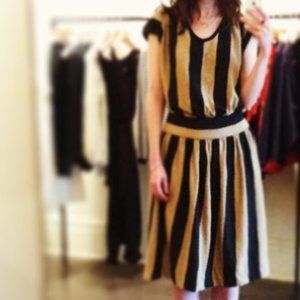 MERCY - Japanese Cotton Jersey Dress - size 6